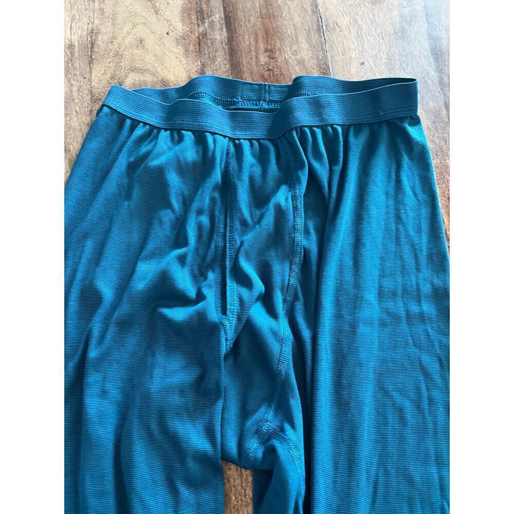 PATAGONIA Women's Blue Capilene Midweight Base Layer Thermal Pants Size Large - Picture 4 of 5